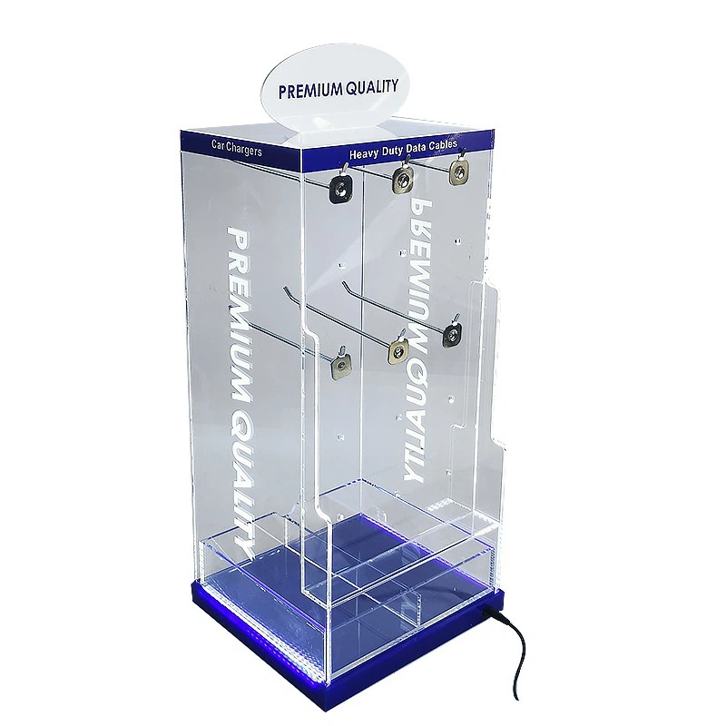 Mobile Accessories Display Stand With Hook Mobile Accessories Display Stand With Hook