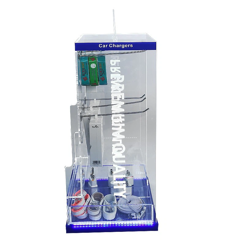 Mobile Accessories Display Stand With Hook Mobile Accessories Display Stand With Hook